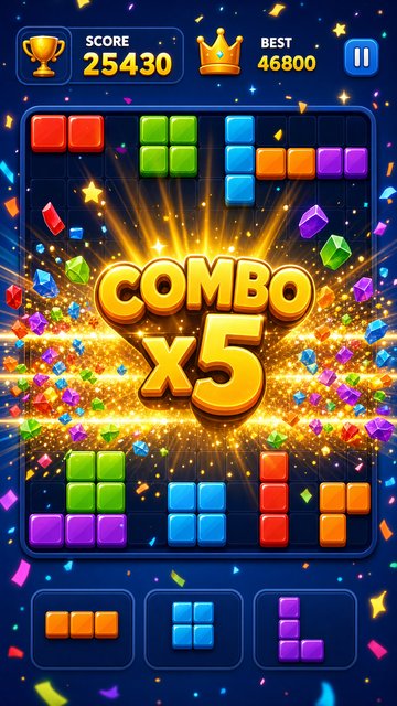 Combo x5 en Rowburst - Efectos explosivos